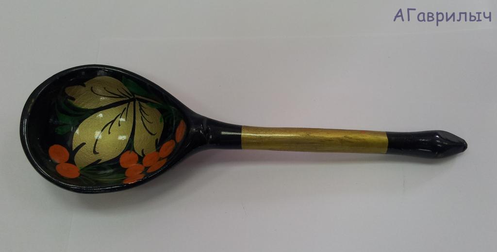 Ложка деревянная дерево 20 см СССР