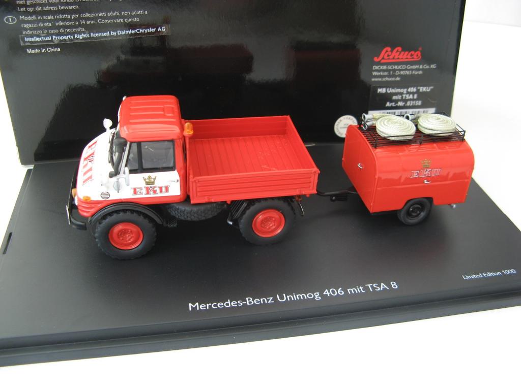 Mercedes Benz Unimog пожарная машина