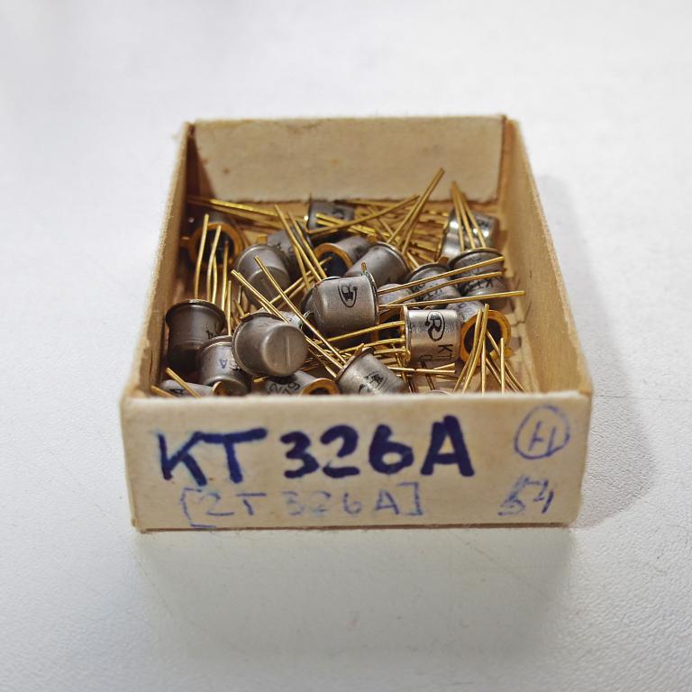 КТ326 транзистор позолота новые! — покупайте на Auction.ru по выгодной ...