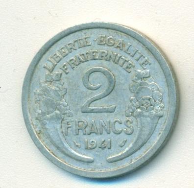 Франция 2 франка 1941 Lt_01