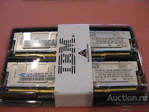Оперативная память IBM 16GB(2x8GB) 667MHZ PC2-5300 CL5 FBD DIMM [46C7576]