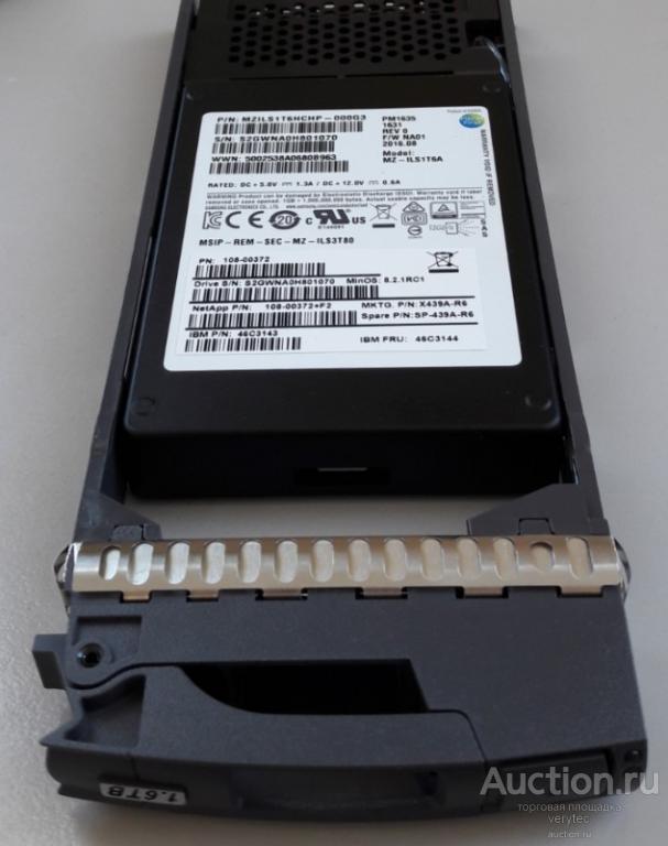 Жесткий диск NetApp 1.6Tb DS2246 FAS2552 SSD Hard Drive [X439A-R6]