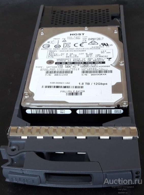 Жесткий диск NetApp 1.8TB 10k 12Gb SAS 2.5&quot; DE224C [108-00561+A0]