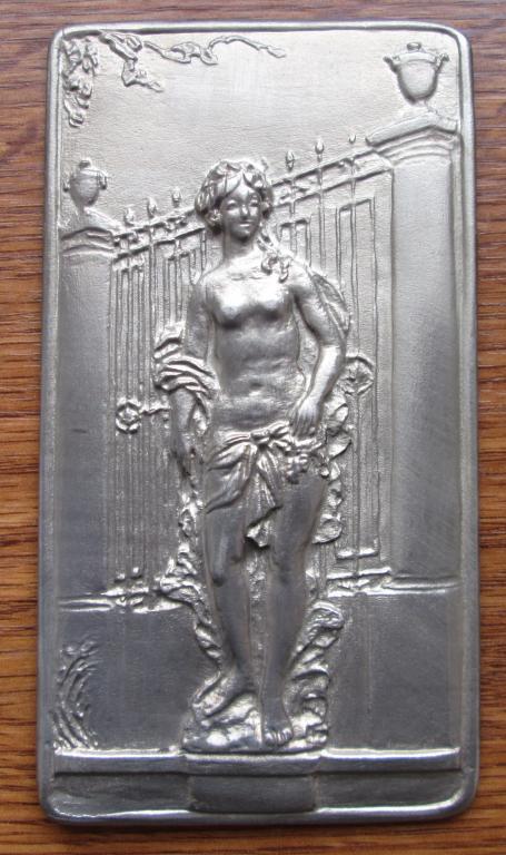 Накладка Металл Скульптура Аврора В Летнем Саду