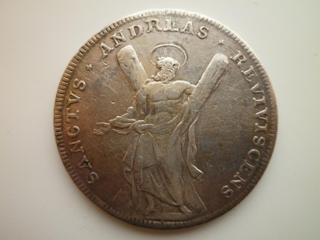 1 талер 1713 года. Брауншвейг-Люнебург Каленберг-Ганновер. Редкий! Отличное состояние!