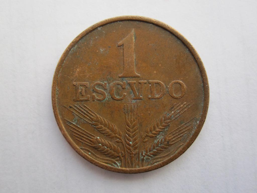 Португалия 1 эскудо 1973г.