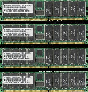 Оперативная память HP 4GB ECC PC2700 DDR SDRAM DIMM Kit (2x2Gb) [361039-B21]