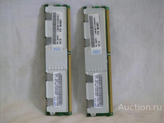 Оперативная память IBM FBD 512MB PC2-5300F ECC [38L5901]