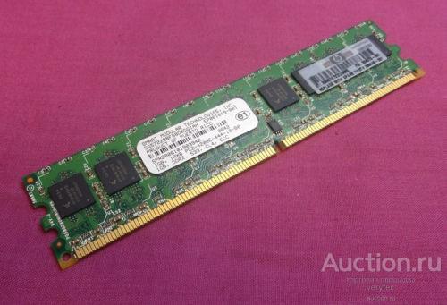 Оперативная память HP 1GB DL320 G4 2Rx8 PC2-4200E Unbuffered ECC [398448-001]