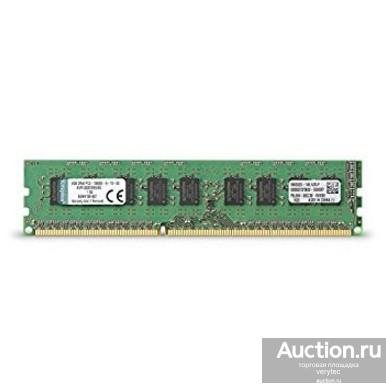Оперативная память Kingston 1Gb PC3-10600 DIMM DDR3 1333MHz ECC CL9 [KVR1333D3E9S/1G]