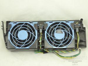Система охлаждения Dell PE 2600 Front Fan Bracket Assembly [5M106]