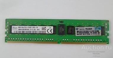 Оперативная память HP 8GB 1Rx4 PC4-2133P-R STND Kit [803656-081]