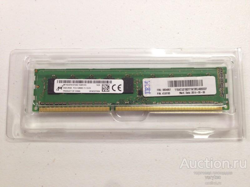 Оперативная память IBM 4GB PC3-12800E DDR3-1600 Memory [47J0180]