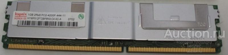 Оперативная память Hynix 1GB DDR2 ECC Memory PC2-5300 667Mhz [HYMP512F72BP8N3-C4]