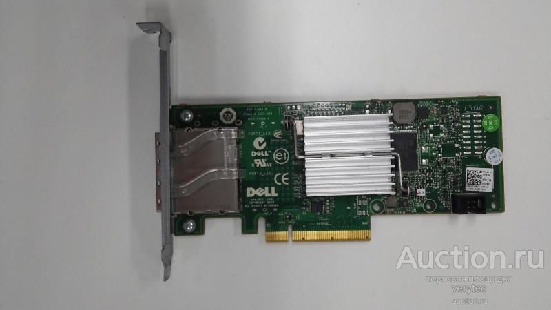 Контроллер Dell 6Gbps G164P SAS HBA 8-Port External PCI-E [D687J]