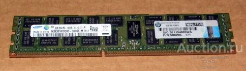 Оперативная память HP 8GB 2Rx4 PC3-10600R-9 Kit [593913-B21]