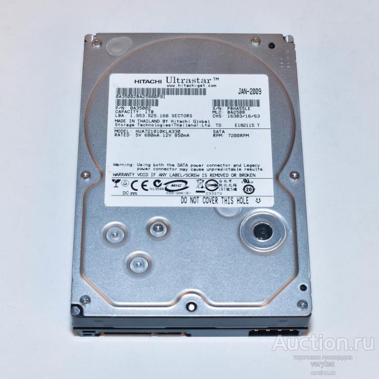 Жесткий диск Hitachi 1TB 7200 32MB SATA3 3.5" HDD [0A35772]