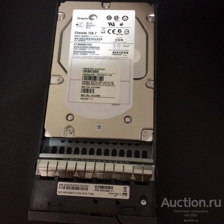 Жесткий диск NetApp 600GB 15K SAS HDD DS4243 [108-00227+A0]