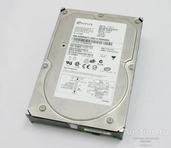 Жесткий диск IBM 146Gb ULTRA320 SCSI 10K 68PIN [71P7471]