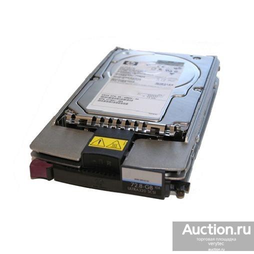Жесткий диск HP SCSI 72Gb (10K/U320/Hot-Plug) [306637-002]