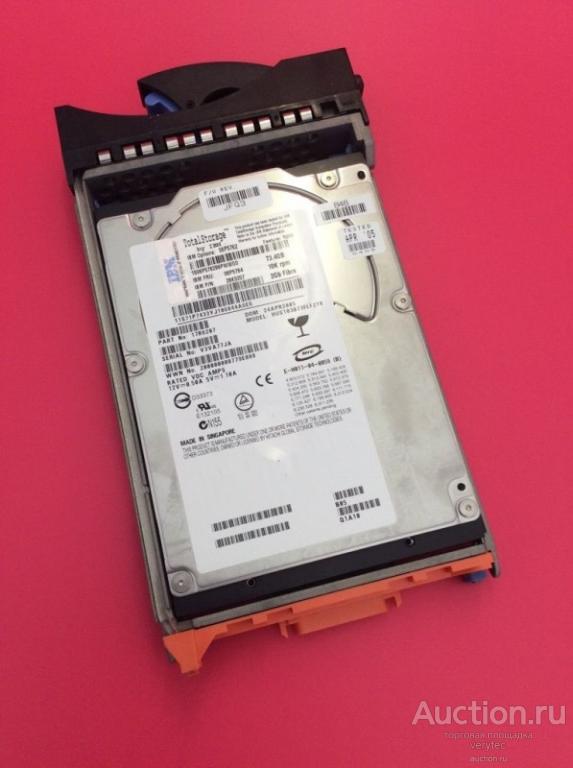 Жесткий диск IBM TotalStorage 73,4Gb (U2048/10000/8Mb) 40pin FC [06P5764]
