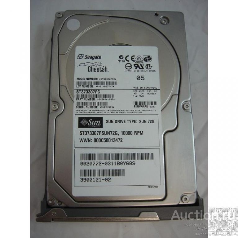 Жесткий диск Sun Microsystems Sun 72GB 10K FC 2Gbit [ST373307FSUN72G]