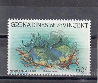 GRENADINES OF ST.VINCENT Рыбы 1984 Сост**