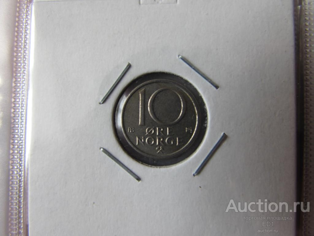 10 эре 1974 - Норвегия - холдер