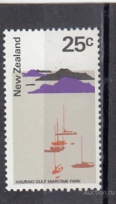 NEW ZEALAND НОВАЯ ЗЕЛАНДИЯ Залив Корабли  Сост**