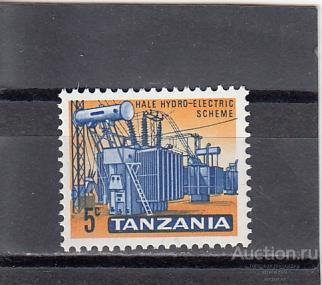 TANZANIA  ТАНЗАНИЯ  Электроэнергия 1965   Сост**