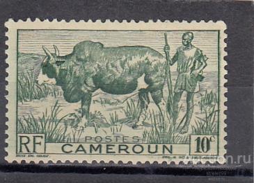 CAMEROUN КАМЕРУН   Аборигены Бык 1946   Сост**