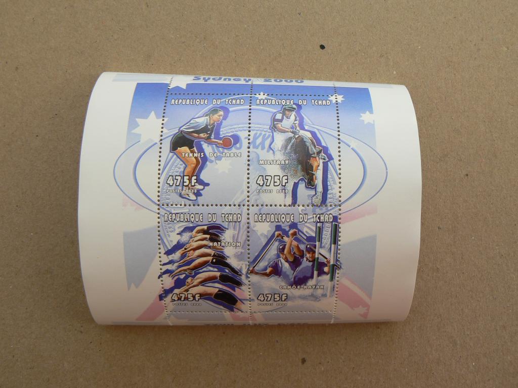 Чад, спорт,  Олимпиада Сидней 2000, чистые