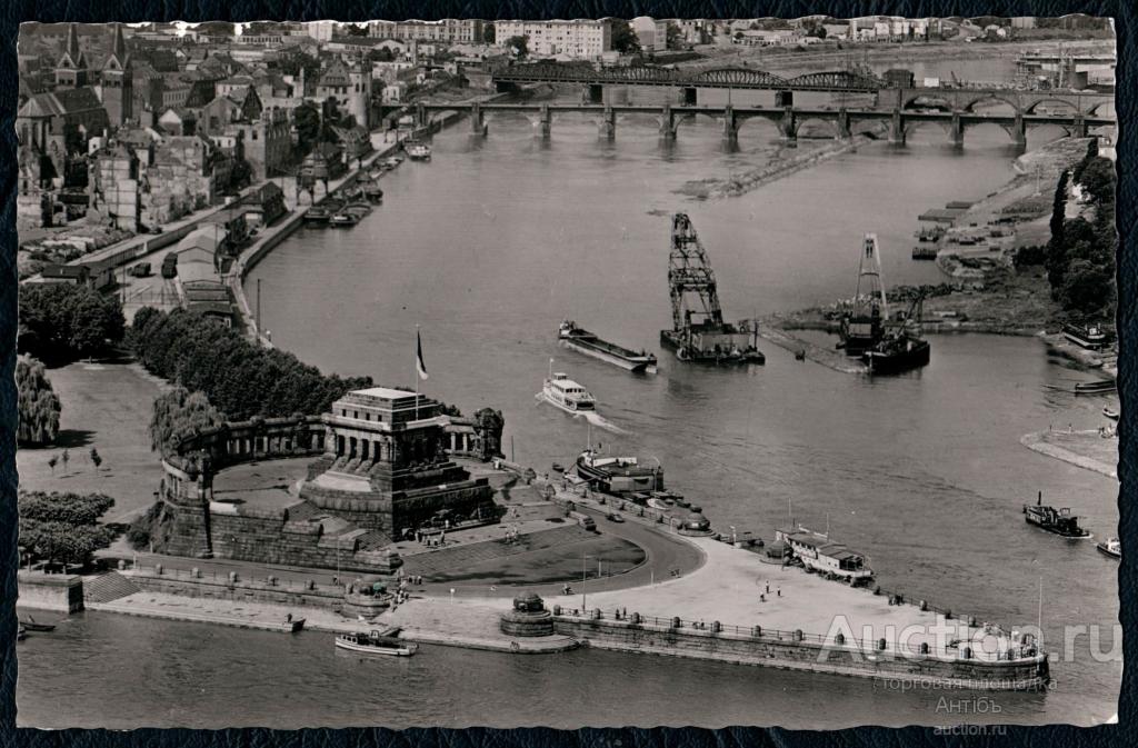 ФОТО открытка. Германия. Кобленц. Немецкий уголок. (Альбом №10)