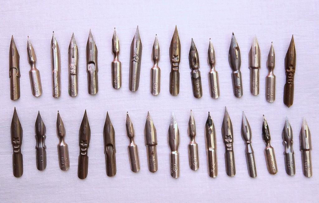 *ПЕРО писчее для чернильной перьевой ручки   30 шт.   из СССР     ( К11-26 )