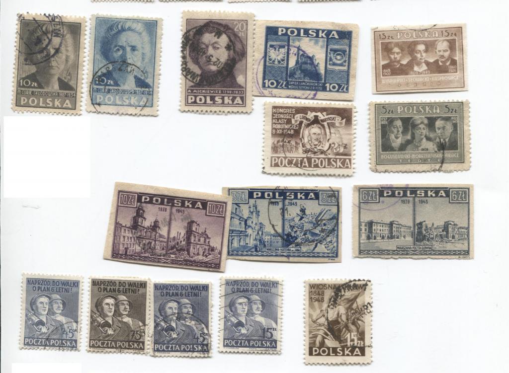 Польша.15шт.гаш