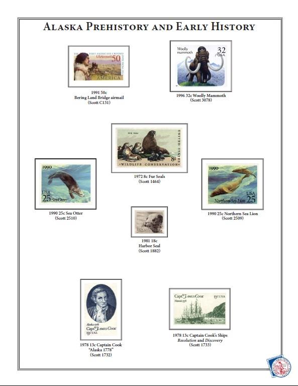 Аляска иллюстрированные альбомные листы 2009 в PDF формате 
