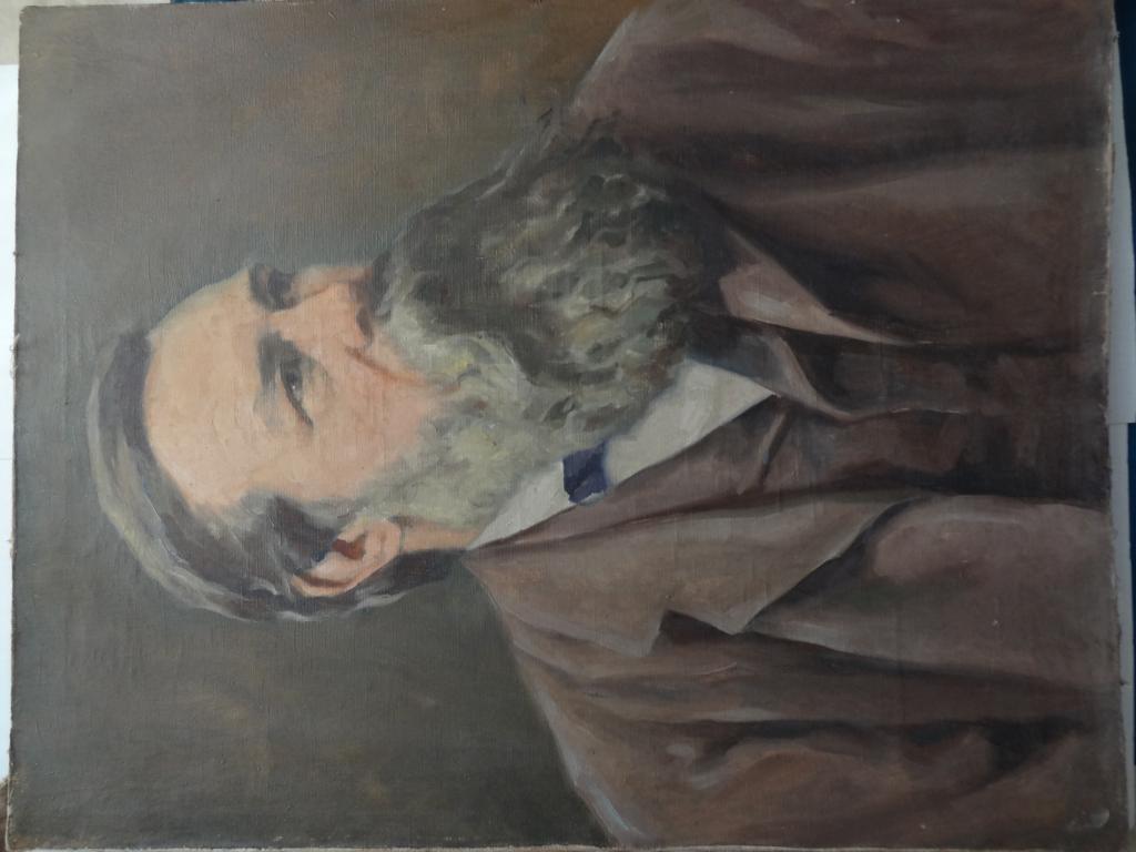 Портрет Фридриха Энгельса, 70 х 90 см, холст, масло, картина