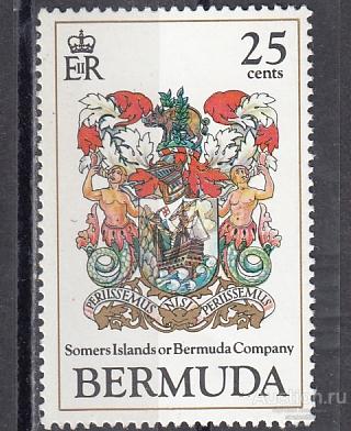 BERMUDA  БЕРМУДА  Герб № 423 1983  Сост**