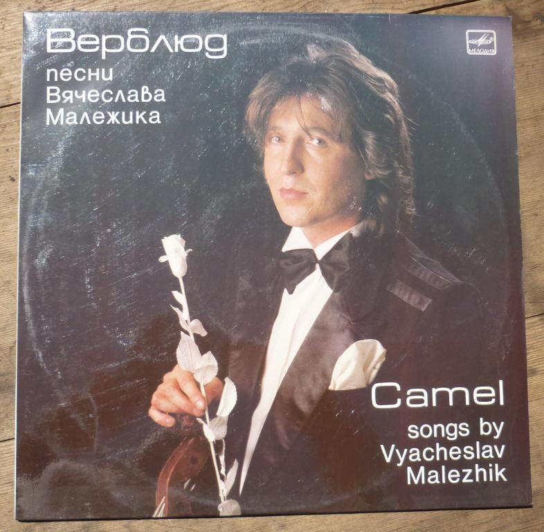 Пластинка Вячеслав Малежик песни Верблюд Мелодия 1988 год