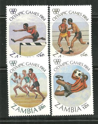 Замбия,1984,Ми-314-7**Спорт:ЛОИ