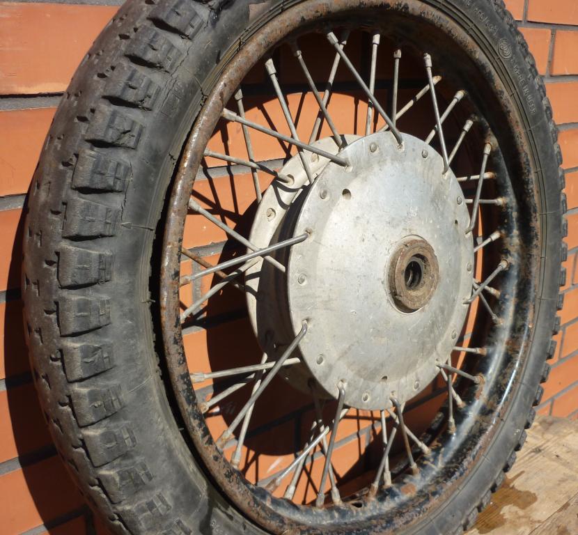 Обод Колесо от мотоцикла Днепр СССР — покупайте на Auction.ru по ...
