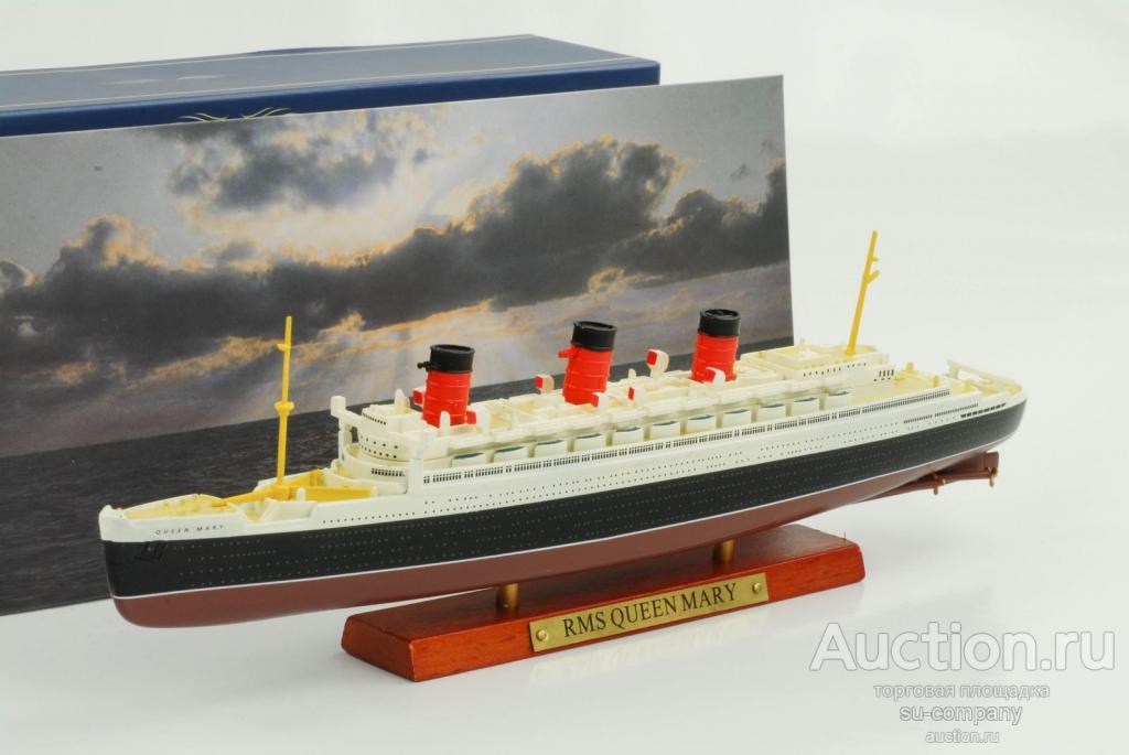 Британский трансатлантический лайнер RMS "QUEEN MARY" 1934 Atlas корабли...