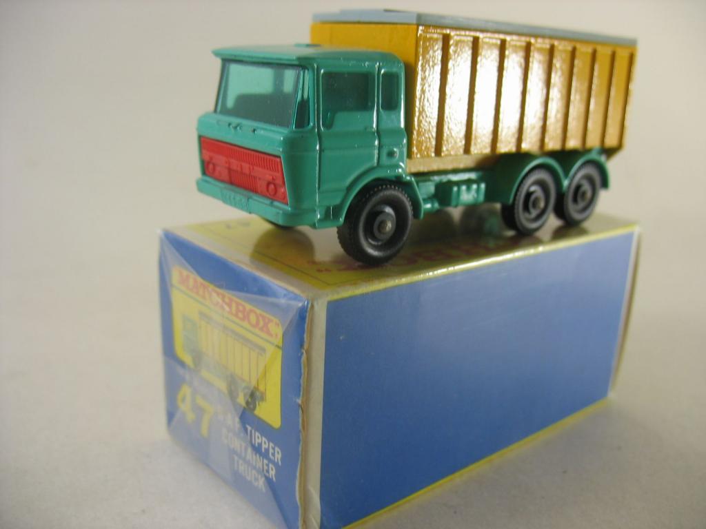 matchbox container truck