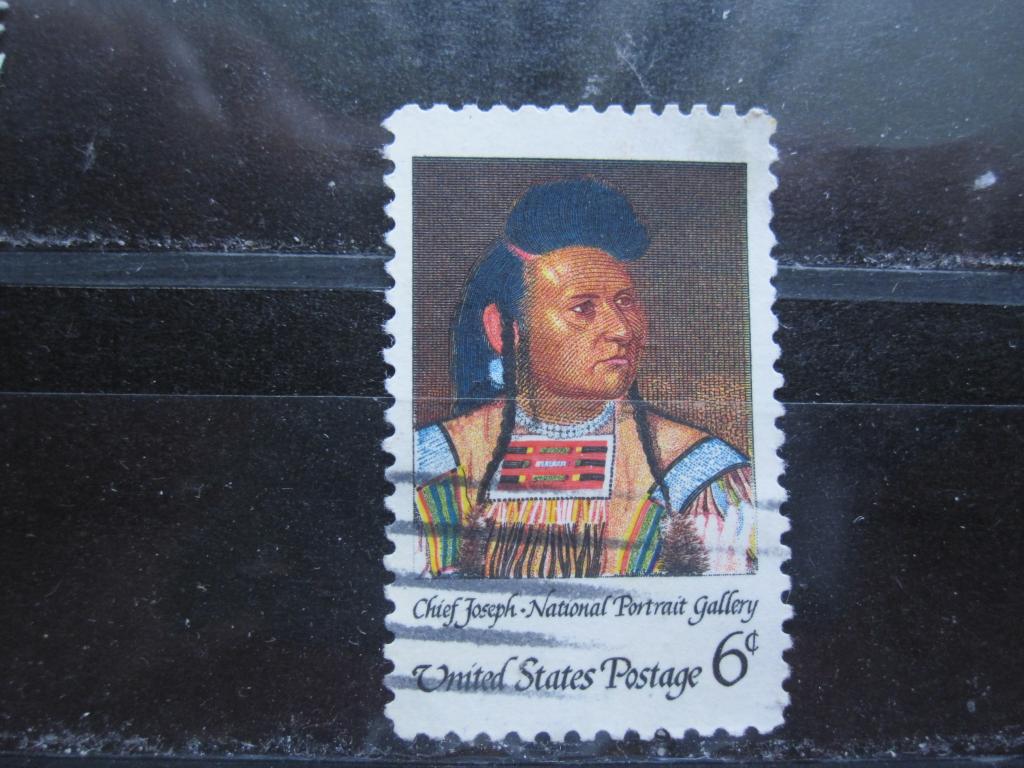 США серия "Американские индейцы", Вождь Джозеф