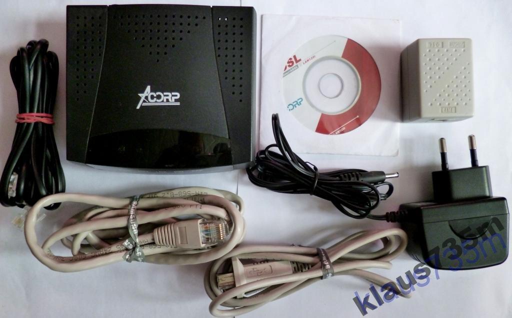 Модем Аcorp sprinter@adsl lan120 i 