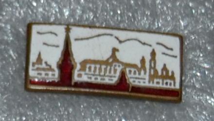 Знак РИГА тяжеленький эмаль