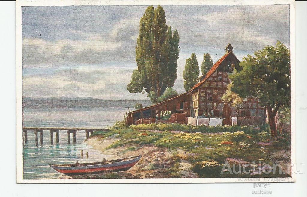 883.Дом у озера Бодензее.