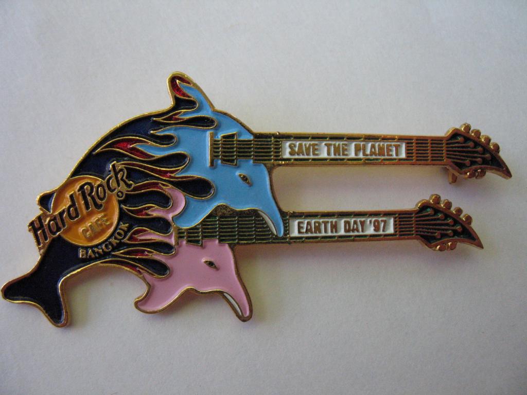 значок Hard Rock Cafe Bangkok Хард-рок кафе Бангкок