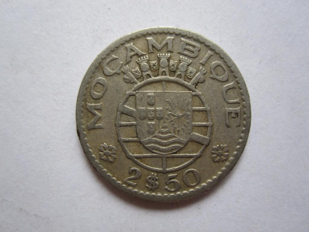 Мозамбик Португальский 2,5 эскудо 1965г.