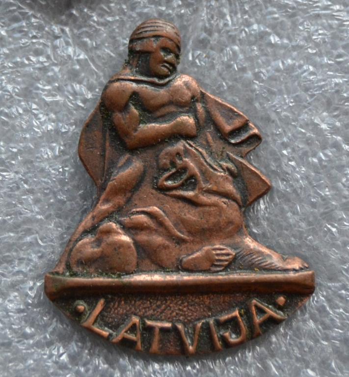 Знак Латвия - Фонтан в Юрмале Тяжеленький Архитектура